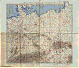 German WWII Map of Germany