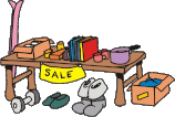 Verkaufsstand "Großer Kinder-Flohmarkt" am 08.09.2018