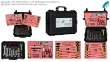 E4I0563ST+ MRT-Werkzeugsatz mit 44 Werkzeugen und 3 Batterien  / E4I0563ST+ MRI tool kit with 44 tools and 3 batteries