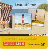 D-2008 - Markenset "Leuchttürme" - 10 x 55
