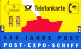 D-A-09-1990 - Post-Expo-Schiff - 6 DM