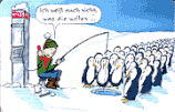 D-P-06-2006 - Winterkarte - Pinguine