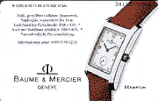 D-S 49/1994 - Baume & Mercier - 50 DM