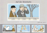 D-2011 - Klappkarte mit Umschlag - Loriot - Auf der Rennbahn