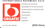 D-K-0472-A-09-1991 - ORGATEC - Internationale Büromesse Köln