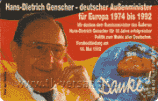 D-O-0402-12-1992 - Hans-Dietrich Genscher