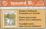 CH- 012 - Briefmarken - Hase - (1991)