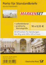 D-2009 - Markenset "600 Jahre Universität Leipzig" - 10 x 55