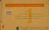 D-O-1170-09-1998 - 1. goldene Telefonkarte (mit 24 Karat Gold überzogen)