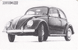 D-O 0501-01-1993 - 50 Jahre Deutschland - VW-Käfer