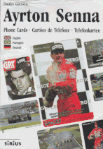 Telefonkarten-Katalog Ausgaben über Ayrton Senna