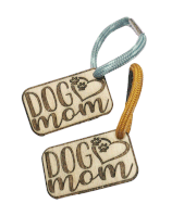 Holzanhänger Dog Mom