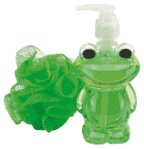 DISPENSER GEL DOCCIA 270 ml. CON SPUGNA 12011