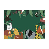Knutselmat Jungle Groen