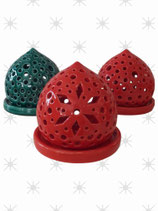 MINISFERE CON TRAFORO FORI E STELLA DI NATALE CON FORI
