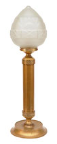 Einzelstück Art Deco Tischleuchte "ELTHAM PALACE" Messinglampe Unikat Lampe