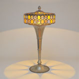 Traumhafte Art Déco Tischleuchte "DUNDEE" Unikat Schreibtischlampe