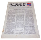 Journal/tract De Vliegende Hollander N°10 15/09/1943 (largué par la RAF) H21 Hollande WW2
