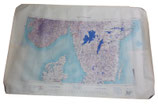 Carte Oslo-Stockholm Army/Air GB WW2