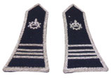 Paire de pattes d’épaule commandant Matériel grande tenue cérémonie spencer armée française