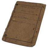 Livret individuel 32ème Régiment d’Aviation/8ème BOA Bataillon d’Ouvriers d’Artillerie français WW2