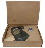 Masque à gaz VM-40 Luftschutz Auer RL1-39/86 en boite carton allemand WW2