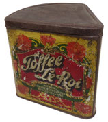 Boite Toffee Le Roi ration GB WW1
