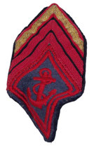Losange de bras modèle 45 TDM Troupes de Marine troupe avec grade caporal-chef armée française