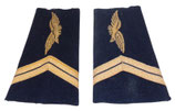 Paire de fourreaux d’épaule sergent armée de l’air française