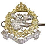 Cap badge New Brunswick Rangers Canada WW2