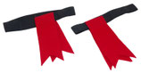 Kilt flashes rouge écossais GB (N°2)