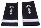 Paire de fourreaux d’épaule adjudant-chef Gendarmerie Départementale française