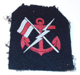 Insigne de spécialité Personnel des transmissions Marine ZM-FN armée belge