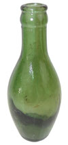 Bouteille en verre de Perrier français/allemand WW2