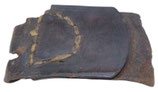 Reste de patte en cuir de boucle de ceinturon allemand WW2