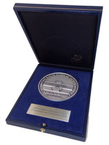 Médaille Institut des hautes études de défense nationale 134ème session régionale Lyon 21 septembre au 6 novembre 1998 en boite armée française