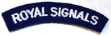 Title Royal Signals GB après-guerre