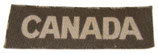 Title imprimé nationalité Canada WW2