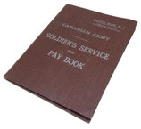 Canadian Army Soldier’s Service and Pay Book Part 1 + 2 Canada WW2