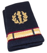 Paire de fourreaux d’épaule aspirant médecin Service de Santé des Armées armée française