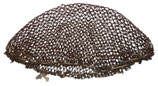 Filet petites mailles marron pour casque M1 US WW2