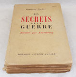 Les secrets de la guerre dévoilés par Nuremberg, Raymond Cartier, Librairie Arthème Fayard