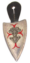Insigne pucelle Centre Instruction Arme Blindée et Train (Drago Paris G1919) armée française