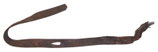 Reste de sangle en cuir de gourde allemande WW2