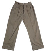 Pantalon Khaki Drill tenue tropicale désert GB WW2