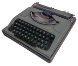 Machine à écrire portative M J Rooy type armée française Indochine/Algérie