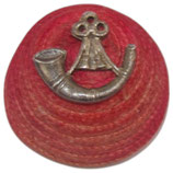 Boss cap badge officier KRRC King’s Royal Rifle Corps GB WW2