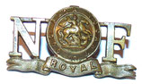 Shoulder title Royal Northumberland Fusiliers GB WW2