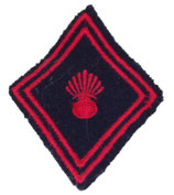 Losange de bras modèle 45 Génie troupe armée française