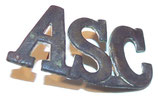 Shoulder title ASC Army Service Corps GB WW1